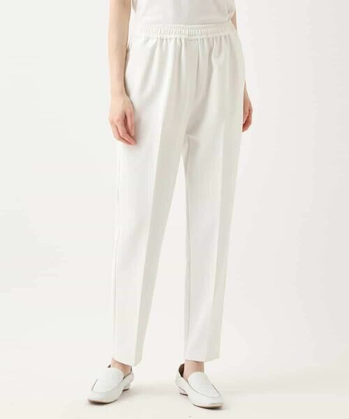 HIROKO BIS / ヒロコビス チノ・ワークパンツ | 【接触冷感】センタークリースストレッチパンツ /洗濯機で洗える | 詳細8