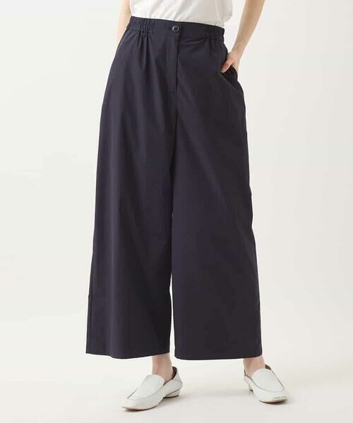 HIROKO BIS / ヒロコビス その他パンツ | 【撥水】ストレッチタフタデザインワイドパンツ /洗濯機で洗える | 詳細9