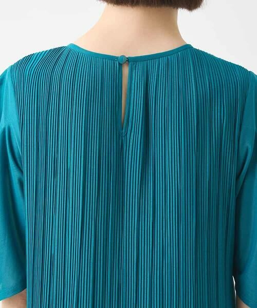 HIROKO BIS / ヒロコビス ロング・マキシ丈ワンピース | 【接触冷感】ランダムプリーツワンピース /洗える | 詳細4