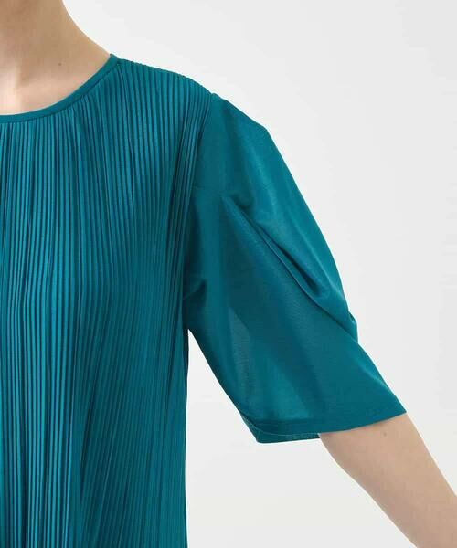 HIROKO BIS / ヒロコビス ロング・マキシ丈ワンピース | 【接触冷感】ランダムプリーツワンピース /洗える | 詳細6