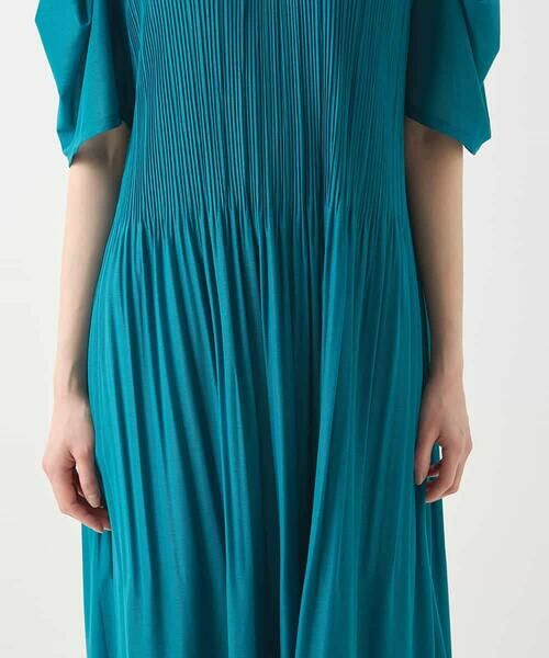 HIROKO BIS / ヒロコビス ロング・マキシ丈ワンピース | 【接触冷感】ランダムプリーツワンピース /洗える | 詳細7