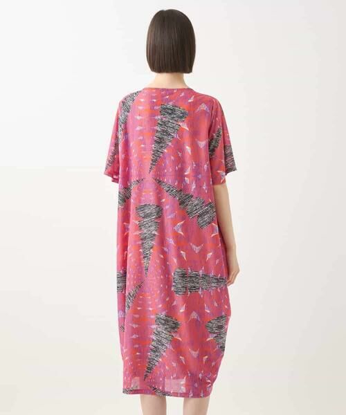 HIROKO BIS / ヒロコビス ロング・マキシ丈ワンピース | デザインコクーンワンピース /洗濯機で洗える | 詳細2