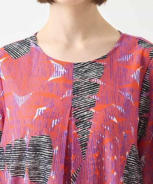 HIROKO BIS / ヒロコビス ロング・マキシ丈ワンピース | デザインコクーンワンピース /洗濯機で洗える | 詳細3