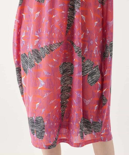 HIROKO BIS / ヒロコビス ロング・マキシ丈ワンピース | デザインコクーンワンピース /洗濯機で洗える | 詳細7