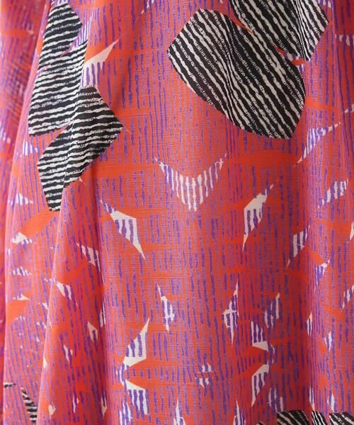 HIROKO BIS / ヒロコビス ロング・マキシ丈ワンピース | デザインコクーンワンピース /洗濯機で洗える | 詳細8