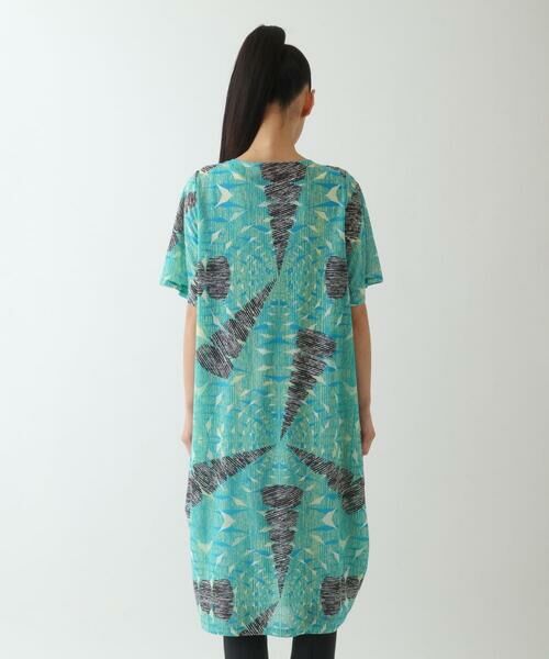 HIROKO BIS / ヒロコビス ロング・マキシ丈ワンピース | デザインコクーンワンピース /洗濯機で洗える | 詳細22