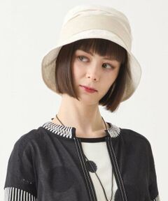 HIROKO BIS / ヒロコビス キャップ | リネンライクバケットハット /洗える