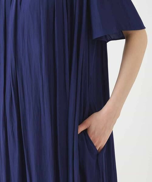 HIROKO BIS / ヒロコビス ロング・マキシ丈ワンピース | タックデザインワンピース /洗濯機で洗える | 詳細23