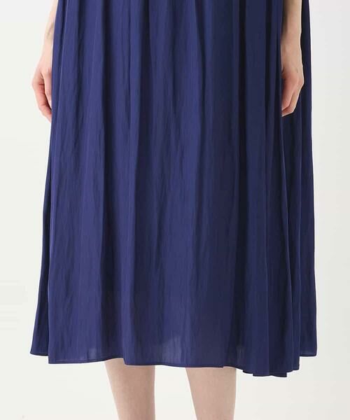 HIROKO BIS / ヒロコビス ロング・マキシ丈ワンピース | タックデザインワンピース /洗濯機で洗える | 詳細24