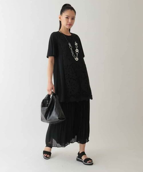 HIROKO BIS / ヒロコビス カーディガン・ボレロ | チュールフリルニットカーディガン /洗える | 詳細15