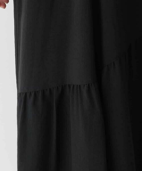 HIROKO BIS / ヒロコビス ロング・マキシ丈スカート | バルーン×ティアードMIXデザインスカート /洗濯機で洗える | 詳細8