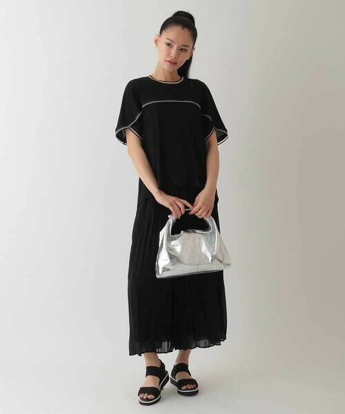 HIROKO BIS / ヒロコビス カットソー | 【接触冷感】ラインアクセントジャージーカットソー /洗える | 詳細14