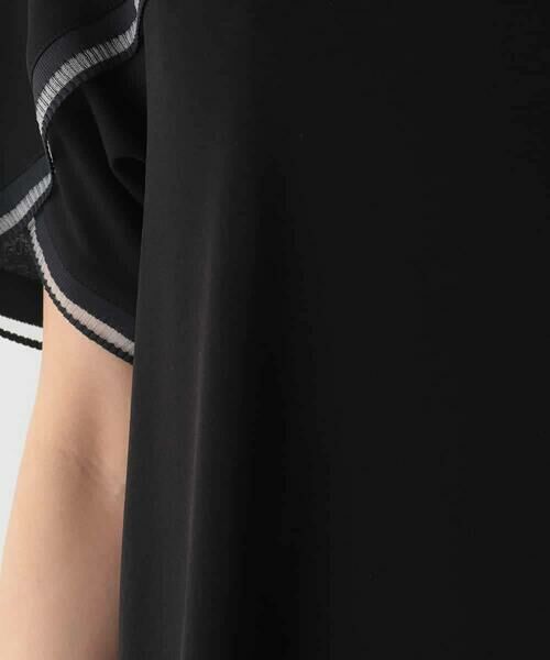 HIROKO BIS / ヒロコビス カットソー | 【接触冷感】ラインアクセントジャージーカットソー /洗える | 詳細7
