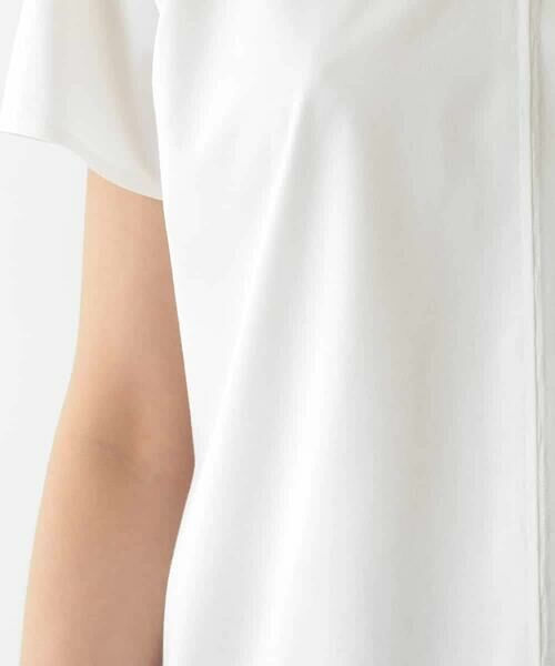 HIROKO BIS / ヒロコビス カットソー | 【UV/遮熱性/接触冷感】バックジョイントフレンチスリーブカットソー /洗濯機で洗える | 詳細8