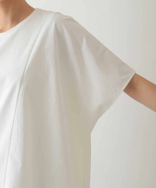 HIROKO BIS / ヒロコビス カットソー | 【UV/遮熱性/接触冷感】アシメ切り替えジョイントカットソー /洗濯機で洗える | 詳細6