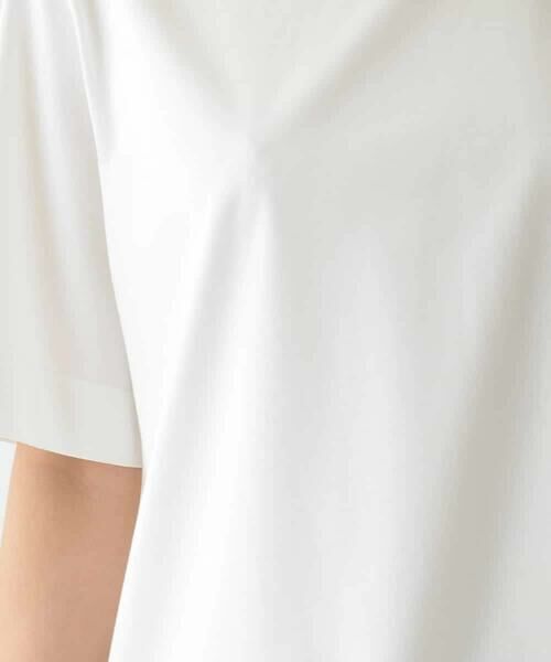 HIROKO BIS / ヒロコビス カットソー | 【UV/遮熱性/接触冷感】アシメ切り替えジョイントカットソー /洗濯機で洗える | 詳細8