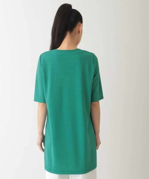 HIROKO BIS / ヒロコビス チュニック | 幾何学柄プリントカットチュニック /洗える | 詳細14