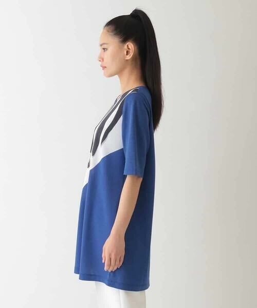 HIROKO BIS / ヒロコビス チュニック | 幾何学柄プリントカットチュニック /洗える | 詳細2