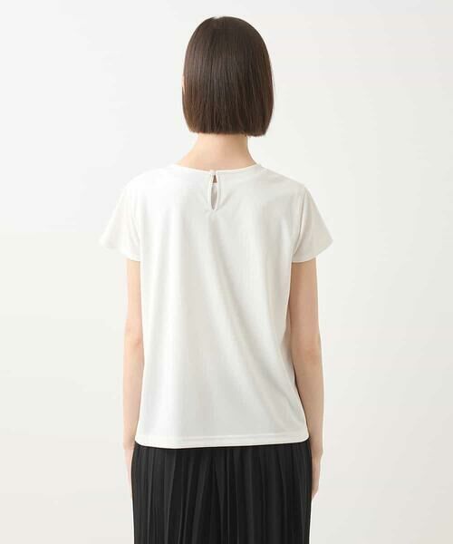 HIROKO BIS / ヒロコビス カットソー | フラワーデコ刺繍ブラウス /洗える | 詳細2