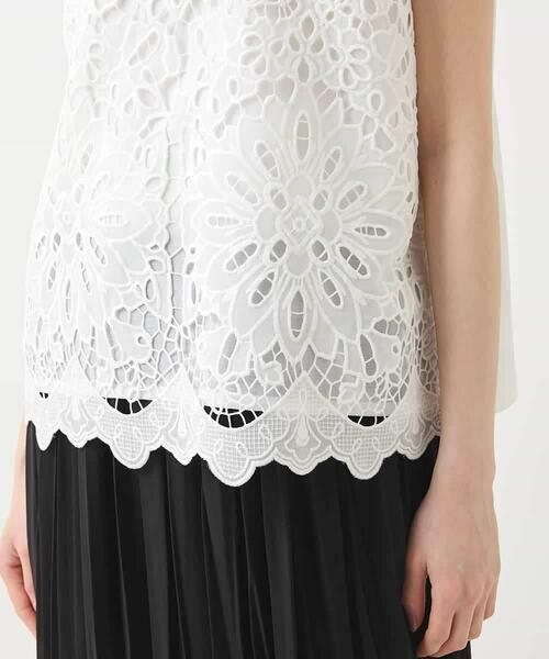 HIROKO BIS / ヒロコビス カットソー | フラワーデコ刺繍ブラウス /洗える | 詳細6