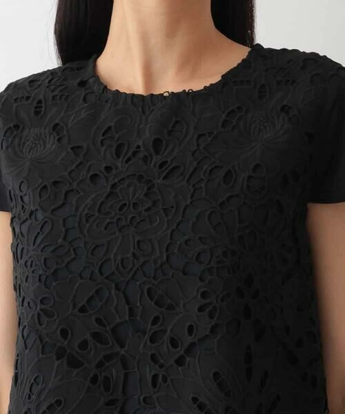 HIROKO BIS / ヒロコビス カットソー | フラワーデコ刺繍ブラウス /洗える | 詳細15