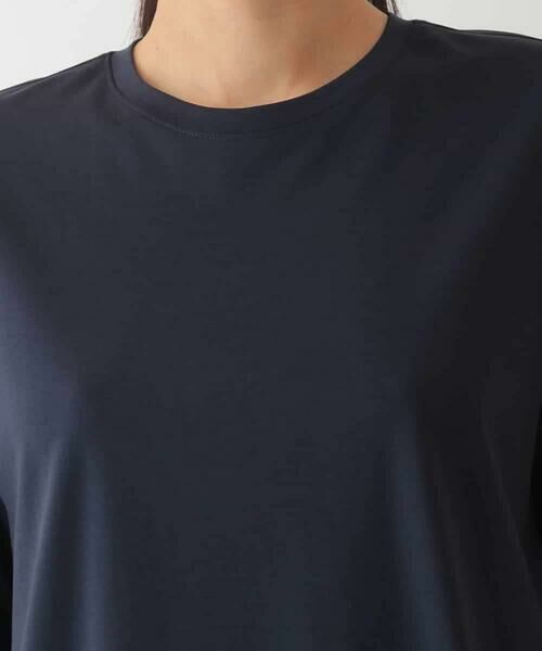 HIROKO BIS / ヒロコビス カットソー | ストライプドットジョイントヘムカットソー /洗える | 詳細3