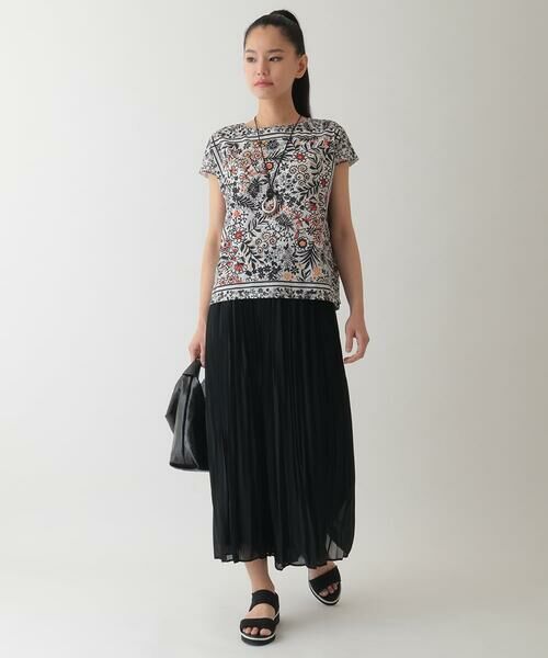 HIROKO BIS / ヒロコビス その他パンツ | ジョーゼットプリーツワイドパンツ /洗える | 詳細14