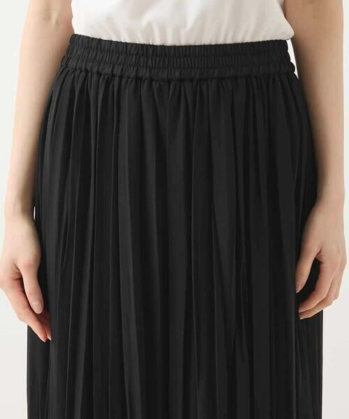 HIROKO BIS / ヒロコビス その他パンツ | ジョーゼットプリーツワイドパンツ /洗える | 詳細4
