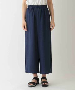 HIROKO BIS / ヒロコビス その他パンツ | リネンライクドライイージーワイドパンツ /洗濯機で洗える