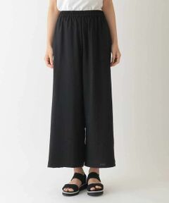 HIROKO BIS / ヒロコビス その他パンツ | リネンライクドライイージーワイドパンツ /洗濯機で洗える