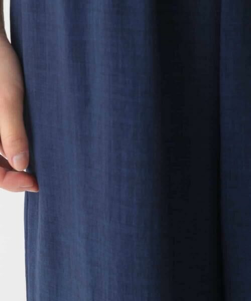 HIROKO BIS / ヒロコビス その他パンツ | リネンライクドライイージーワイドパンツ /洗濯機で洗える | 詳細7