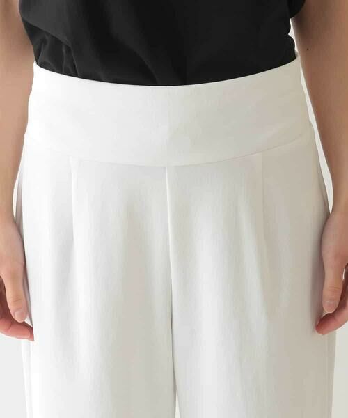 HIROKO BIS / ヒロコビス その他パンツ | 【接触冷感/吸汗速乾】ドライストレッチワイドプルオンパンツ /洗濯機で洗える | 詳細15