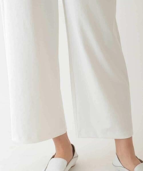 HIROKO BIS / ヒロコビス その他パンツ | 【接触冷感/吸汗速乾】ドライストレッチワイドプルオンパンツ /洗濯機で洗える | 詳細17