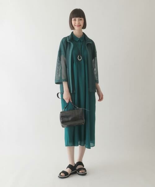 HIROKO BIS / ヒロコビス その他アウター | ナチュラルメッシュショートブルゾン /洗える | 詳細16