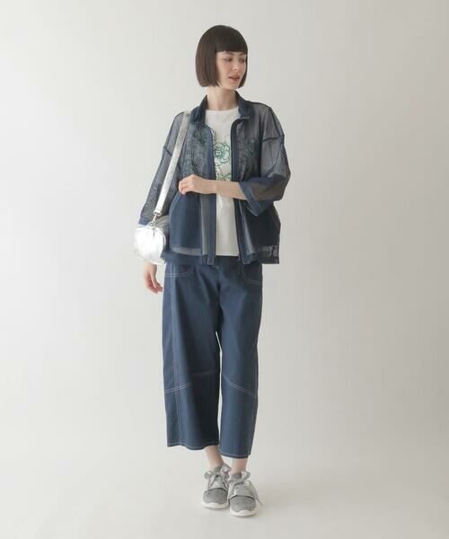 HIROKO BIS / ヒロコビス その他アウター | ナチュラルメッシュショートブルゾン /洗える | 詳細18