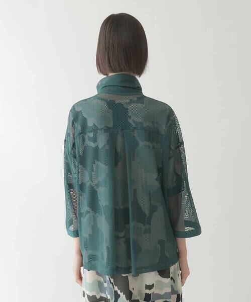 HIROKO BIS / ヒロコビス その他アウター | ナチュラルメッシュショートブルゾン /洗える | 詳細2