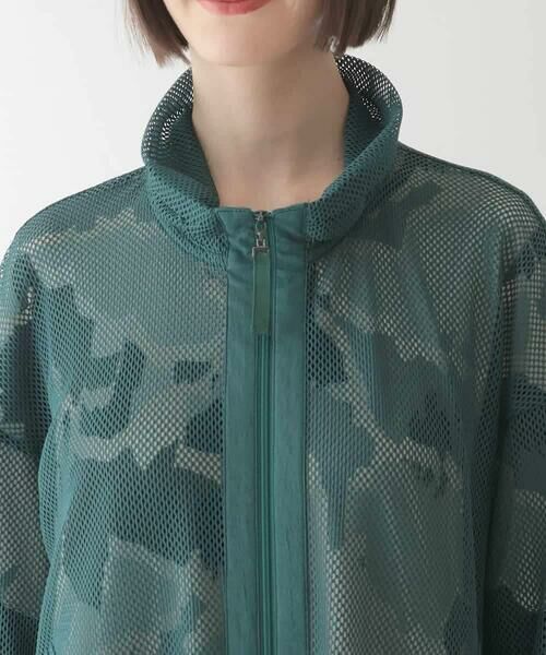 HIROKO BIS / ヒロコビス その他アウター | ナチュラルメッシュショートブルゾン /洗える | 詳細3