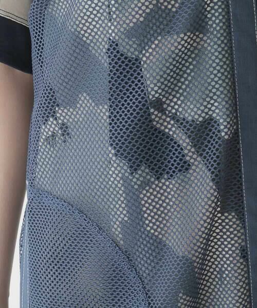 HIROKO BIS / ヒロコビス ベスト | ナチュラルメッシュロングジレ /洗える | 詳細8