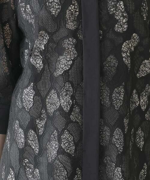 HIROKO BIS / ヒロコビス チュニック | ランダム迷彩レースチュニックブラウス /洗える | 詳細19