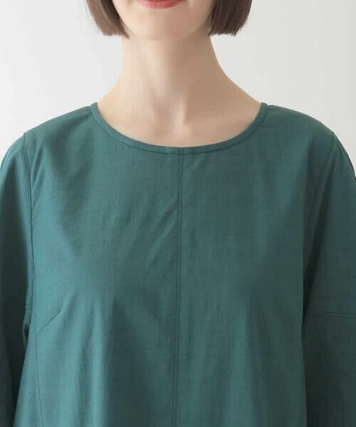 HIROKO BIS / ヒロコビス ロング・マキシ丈ワンピース | 配色ステッチ立体スリーブワンピース | 詳細3