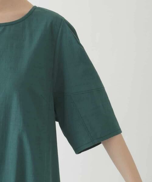 HIROKO BIS / ヒロコビス ロング・マキシ丈ワンピース | 配色ステッチ立体スリーブワンピース | 詳細5