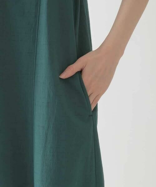 HIROKO BIS / ヒロコビス ロング・マキシ丈ワンピース | 配色ステッチ立体スリーブワンピース | 詳細6