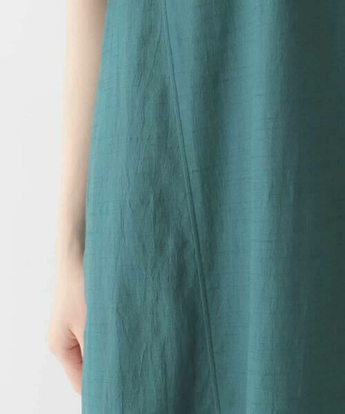 HIROKO BIS / ヒロコビス ロング・マキシ丈ワンピース | 配色ステッチ立体スリーブワンピース | 詳細8