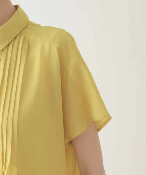 HIROKO BIS / ヒロコビス ロング・マキシ丈ワンピース | ピンタックデザインシルエットワンピース /洗濯機で洗える | 詳細5