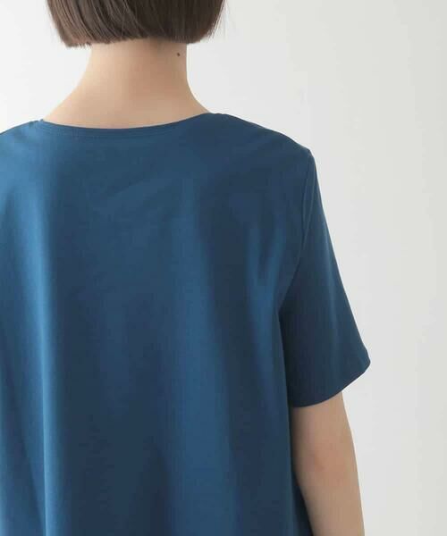 HIROKO BIS / ヒロコビス カットソー | 【接触冷感】ブレード刺繍デザインヘムカットソー /洗える | 詳細4