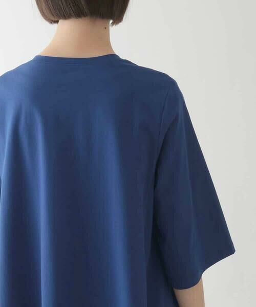 HIROKO BIS / ヒロコビス チュニック | 【接触冷感】イレギュラーヘムデザインチュニックカットソー /洗える | 詳細4