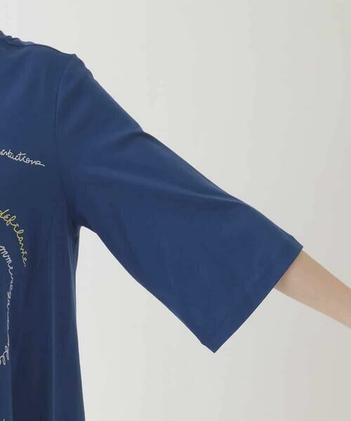 HIROKO BIS / ヒロコビス チュニック | 【接触冷感】イレギュラーヘムデザインチュニックカットソー /洗える | 詳細5