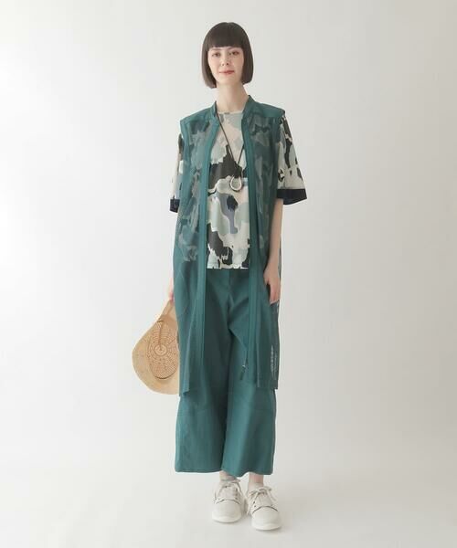 HIROKO BIS / ヒロコビス その他パンツ | リネンライクストレッチ八分丈パンツ /洗える | 詳細16