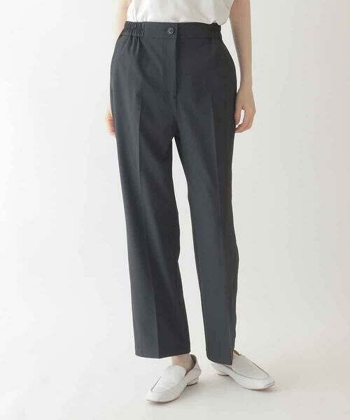 HIROKO BIS / ヒロコビス その他パンツ | 2WAYストレッチベルボトムパンツ /洗濯機で洗える | 詳細8