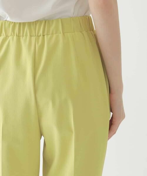 HIROKO BIS / ヒロコビス ショート・ハーフ・半端丈パンツ | 【接触冷感/吸汗速乾】センタークリースプルオンパンツ /洗濯機で洗える | 詳細3